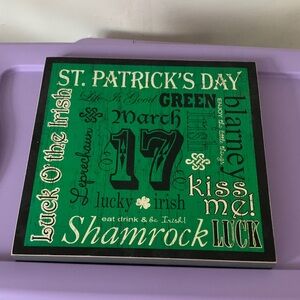 St. Patrick's Day Decorative Sign